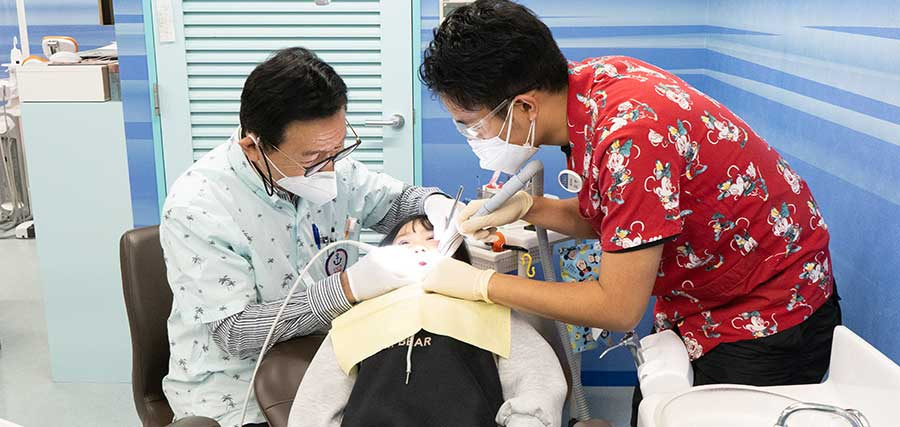 パール歯科医院(歯科医師の求人)の写真:基礎的な治療方法・接患対応を学ぶ