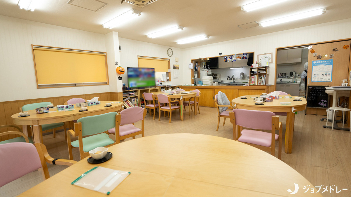 パーク検見川（看護師/准看護師の求人）の写真3枚目：アットホームで居心地の良い施設です＊