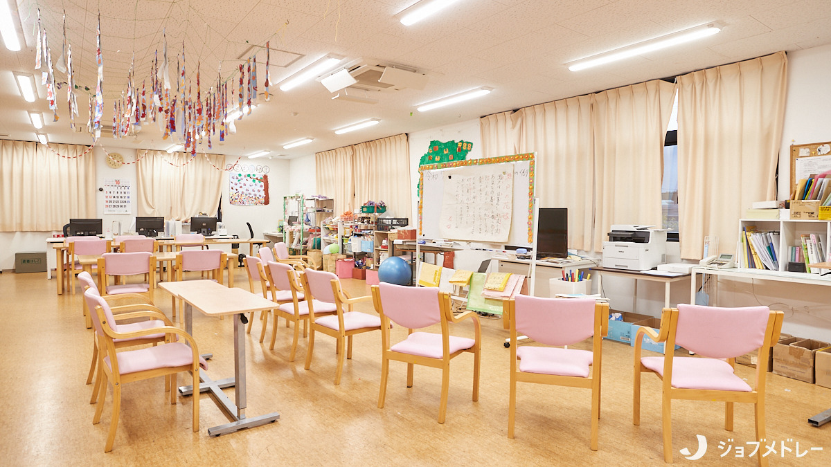 医療法人社団 圭恵会 すずらんクリニック（医療事務/受付の求人）の写真6枚目：認知症デイケアと通所リハビリテーションを併設しています