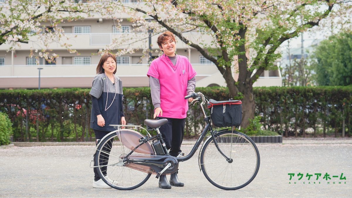 アウケアホーム板橋北・定期巡回(介護職/ヘルパーの求人)の写真3枚目:在宅生活も含めた、利用者が希望する生活を叶えます