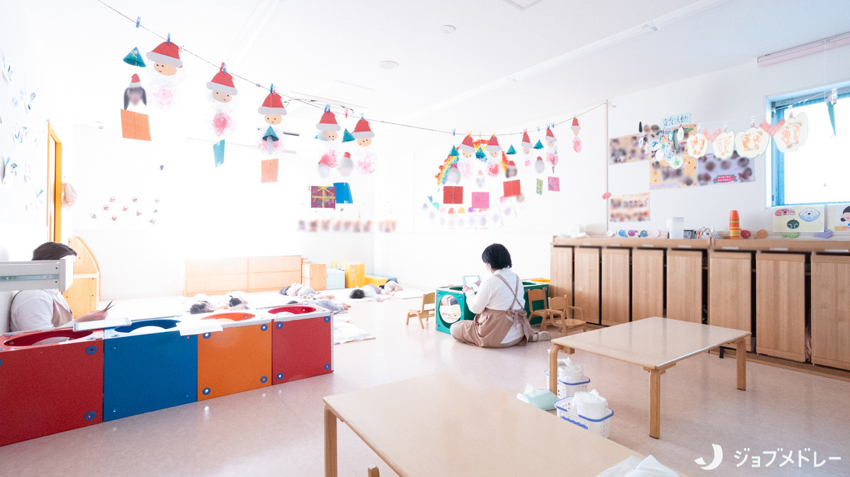 ナーサリールームベリーベアー鷺沼Annexの写真5枚目:年間を通して快適な室内環境づくりに取り組んでいます