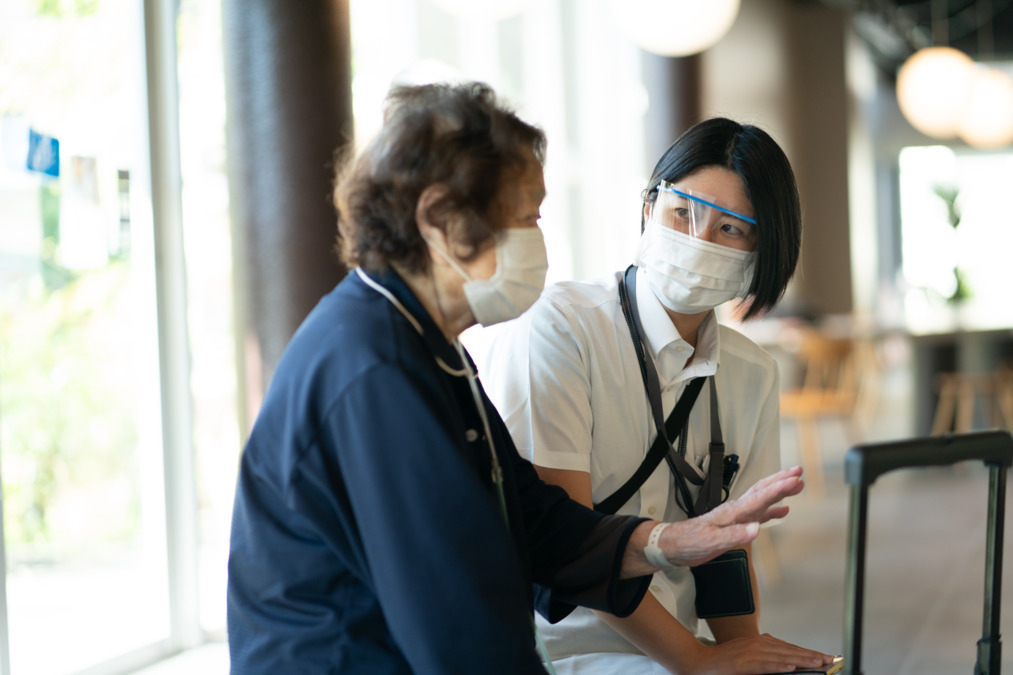 おうちにかえろう。病院（理学療法士の求人）の写真2枚目：コミュニケーションも大事な仕事。