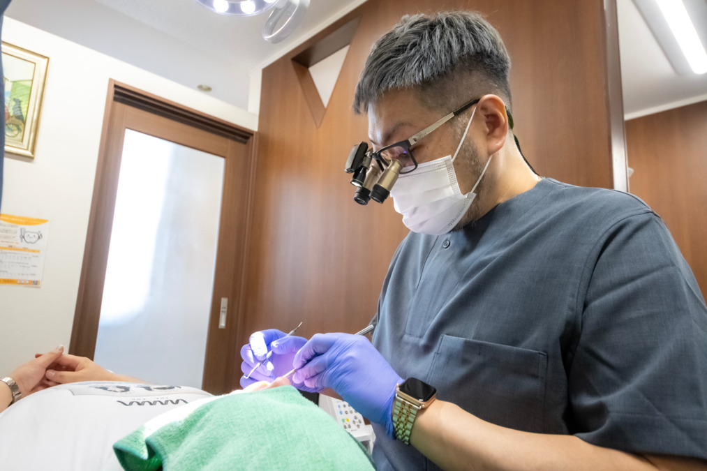 イナムラ歯科医院（歯科衛生士の求人）の写真2枚目：地域の患者さんの健康を第一に考え、予防の先の「治療ゼロ」を目指しています。