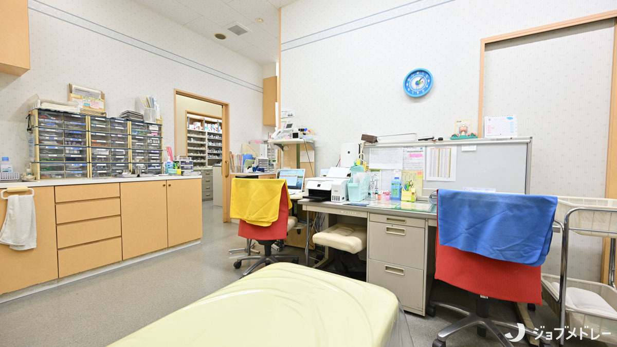武蔵中原しくらクリニック（医療事務/受付の求人）の写真10枚目：クリニック内の一室です