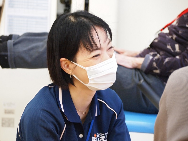 ぽじえじステーション久が原（介護職/ヘルパーの求人）の写真5枚目：優しく熱意のあるスタッフは客様から高い評価をいただいています！