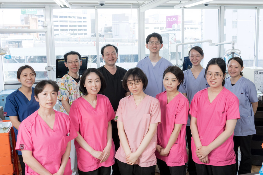 新札幌いった歯科(歯科助手の求人)の写真:一心会独自の職種別、診療別マニュアルを完備。基本から実技までしっかり身につきます