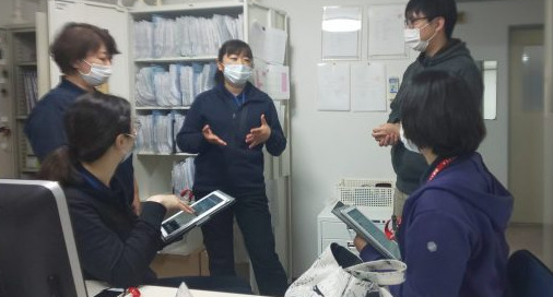 ガイア訪問看護ステーション　鎌倉の写真3枚目：毎日他職種で連携を行っています