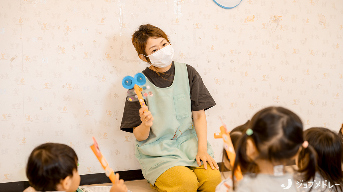 コスモス保育園浦和山崎園の写真6枚目：子どもたち一人ひとりと向き合えるアットホームな環境です