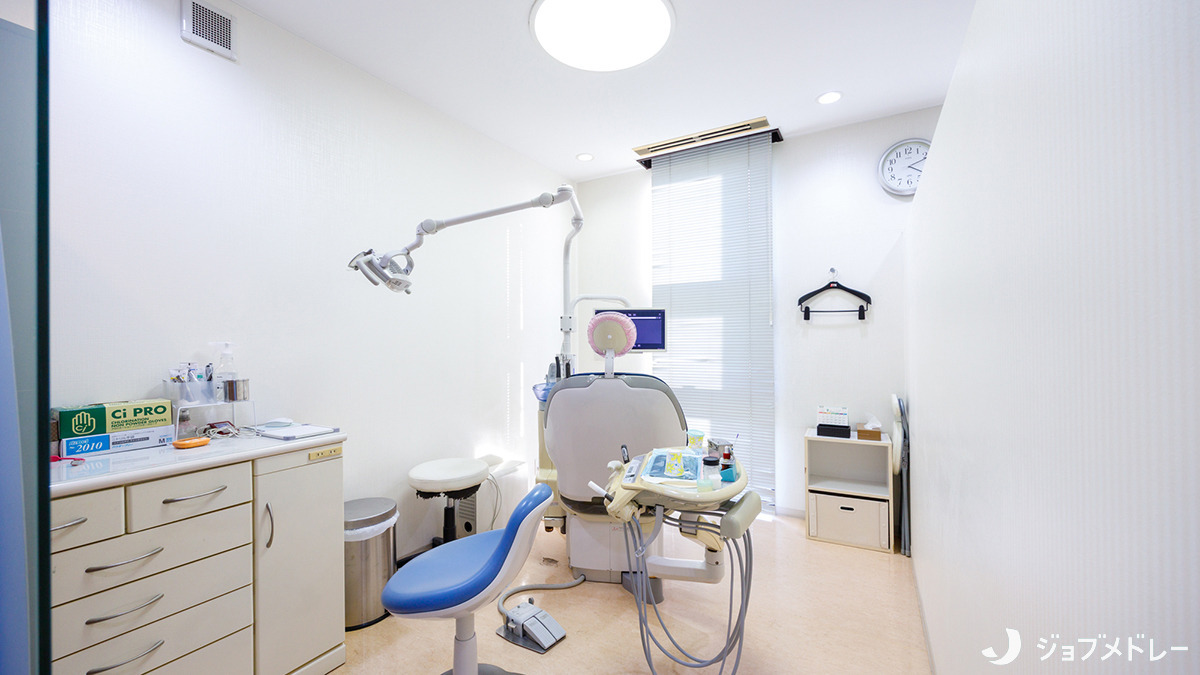 なかのべ歯科医院(歯科医師の求人)の写真9枚目:治療に集中できる環境を整えています