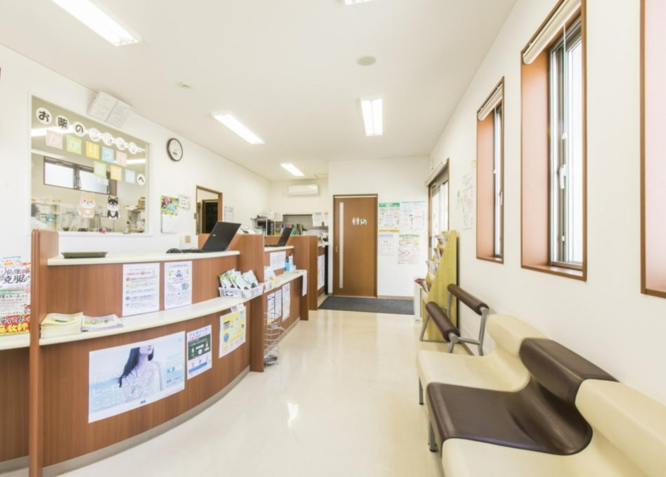 ホープ薬局 花楯店(調剤事務の求人)の写真2枚目:身体に、おくすりを。
心に、おもいやりを。