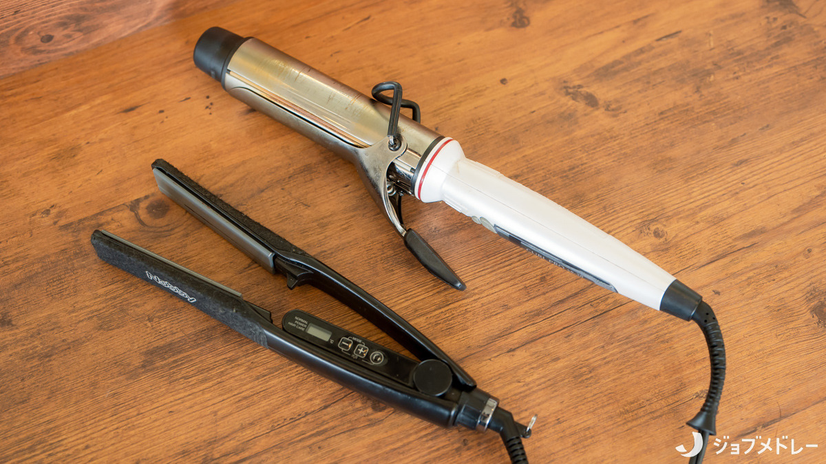 rapture 蟹江店【ラプチャー】(美容師の求人)の写真15枚目:業務で使用しているヘアアイロンです