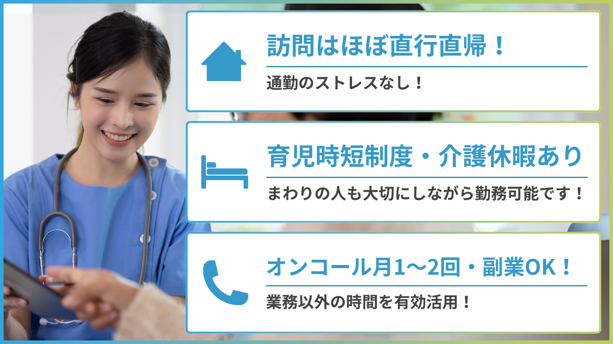 えん訪問看護ステーション 別府（看護師/准看護師の求人）の写真2枚目：