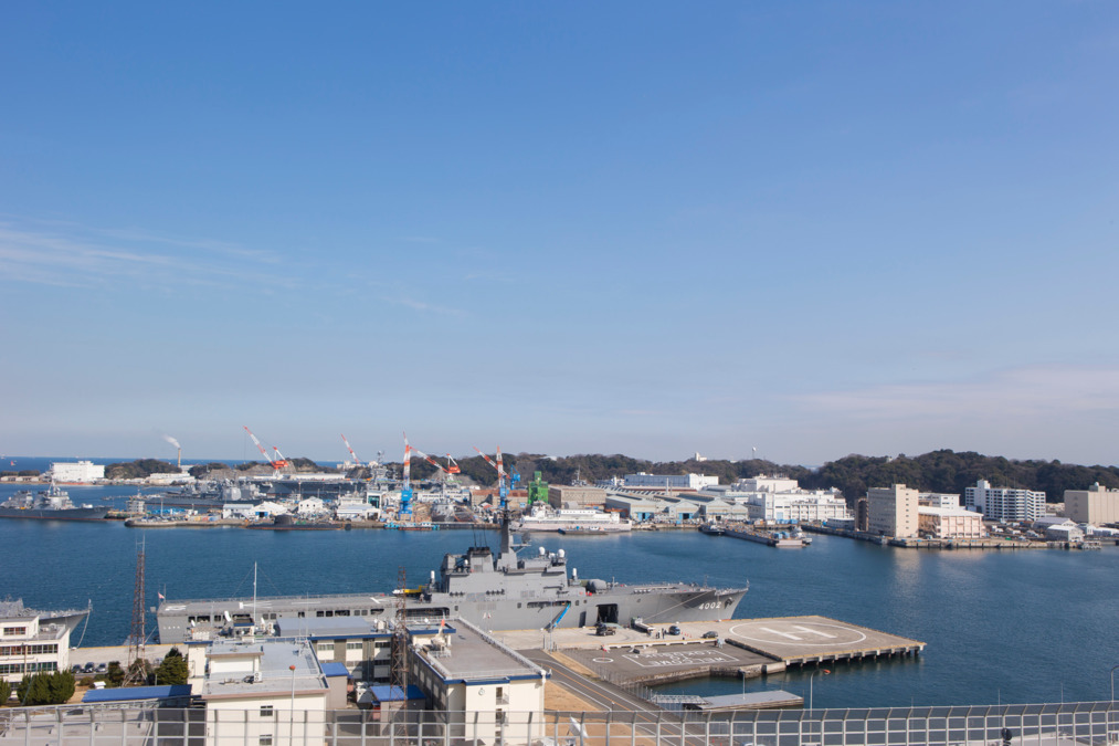 ヴィンテージ・ヴィラ横須賀(医療事務/受付の求人)の写真10枚目:ヴィンテージヴィラ横須賀からコースカ(ショッピングモール)方面の眺望