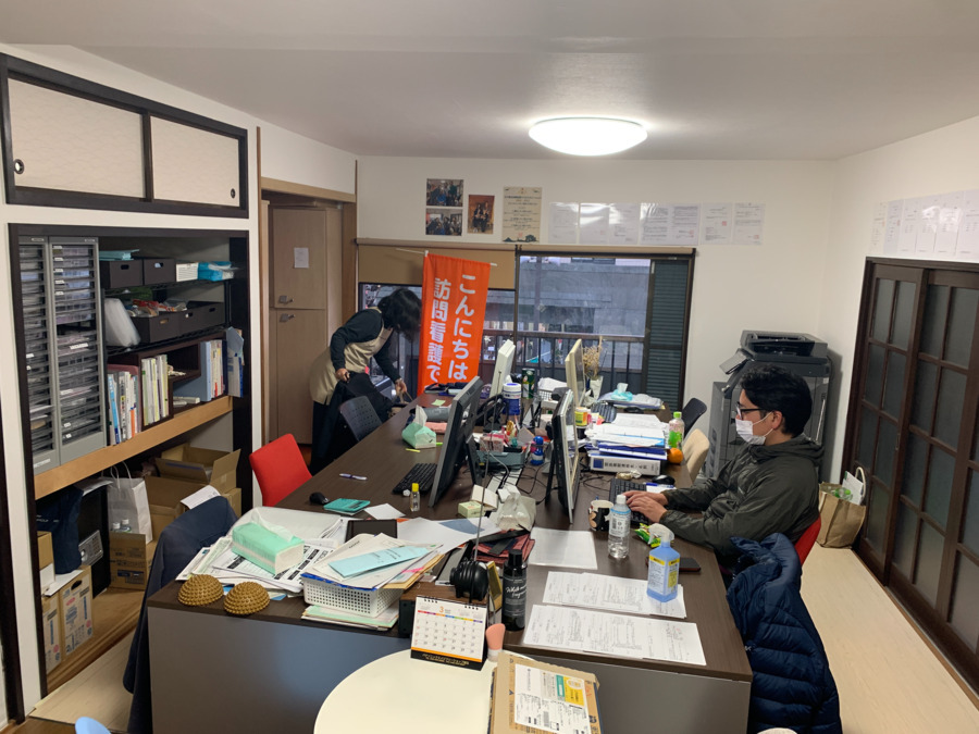 江戸東京訪問看護リハビリステーションの写真2枚目：事務所内