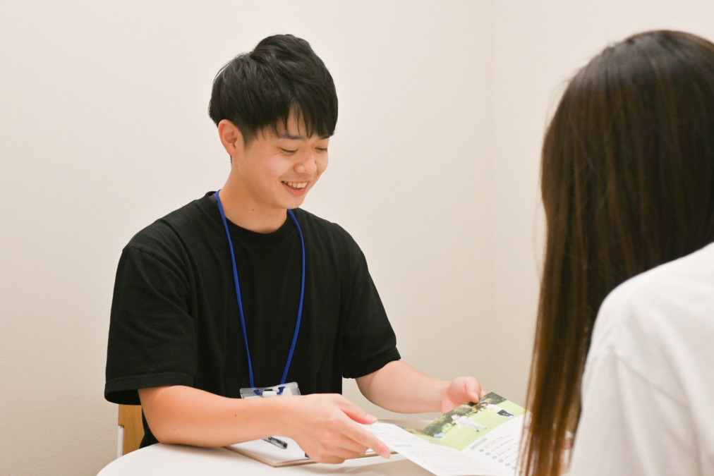児童発達支援・放課後等デイサービス まなび ふたば(児童発達支援管理責任者の求人)の写真:保護者の方との面談、アセスメント、個別支援計画の作成に集中できる環境です!