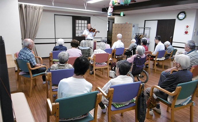 ヒューマンライフケア滝子乃湯の写真3枚目：ボランティアさんによるイベントやレクリエーションも充実しています。