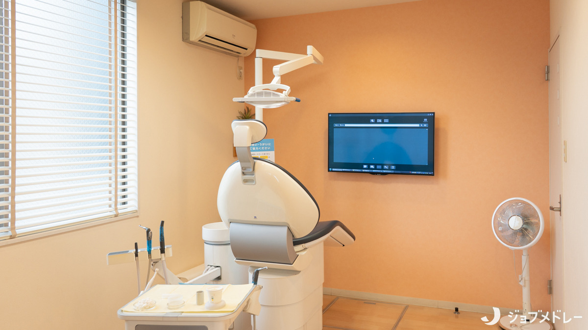 あおきファミリー歯科（医療事務/受付の求人）の写真10枚目：個室ユニットです