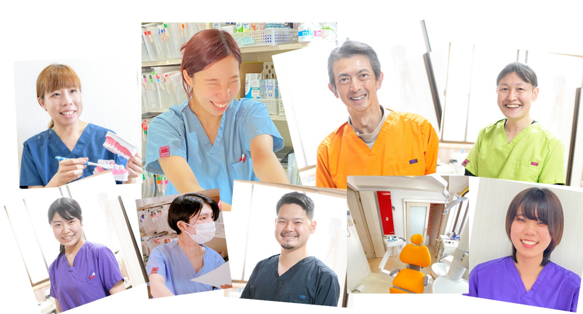 高峰歯科医院(歯科助手の求人)の写真2枚目:明るい仲間たち!