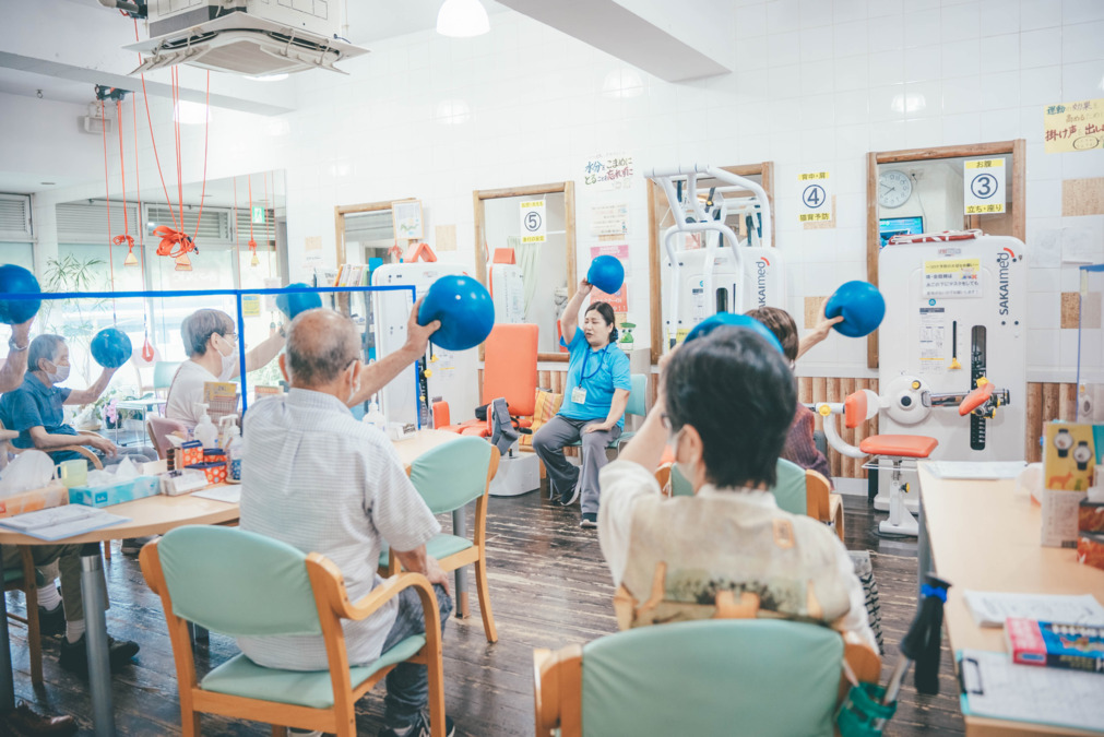 リハビリ型デイサービス　こもれびの舎　梅森坂店（介護職/ヘルパーの求人）の写真2枚目：