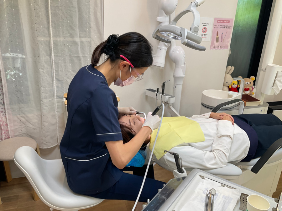 永井歯科クリニック（歯科衛生士の求人）の写真5枚目：患者さん一人ひとりを大切にできるよう、アポイントは45〜60分です。