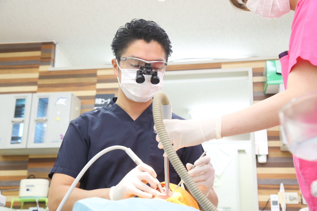 上野シンプル歯科（歯科医師の求人）の写真2枚目：経験の浅い先生でも大歓迎です