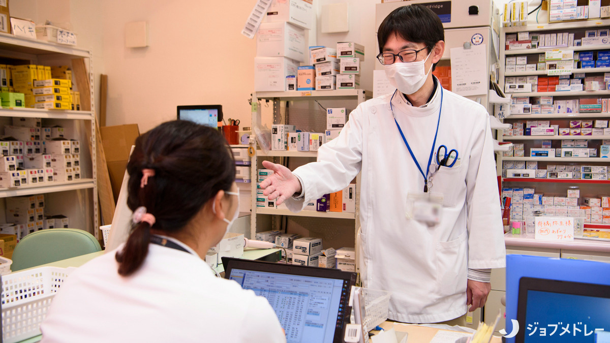 ふれあい薬局・コープもりやま前(薬剤師の求人)の写真10枚目:スタッフ間の連携が抜群です◎