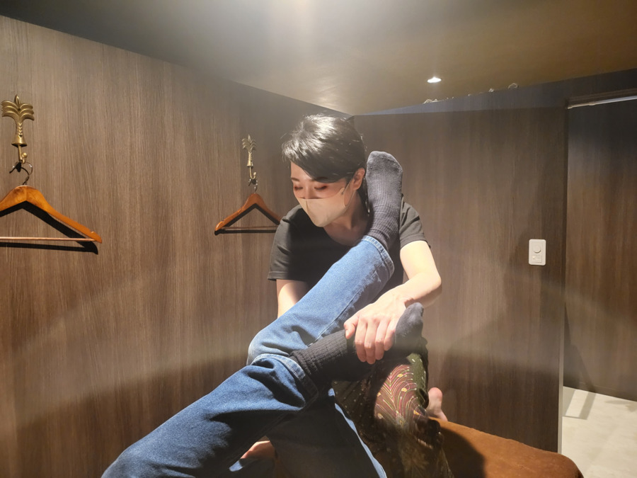 asian relaxation villa 千歳店の写真3枚目：施術風景