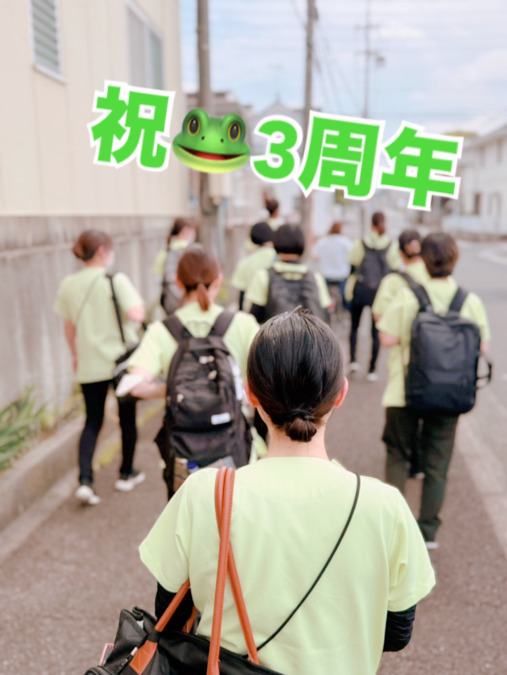 かえる訪問看護ステーション（作業療法士の求人）の写真10枚目：みんなでゆっくり歩いていこう