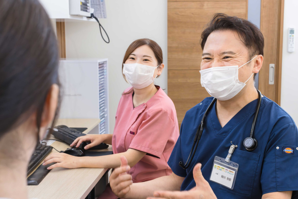 医療法人社団　緑晴会　あまが台ファミリークリニック（臨床検査技師の求人）の写真8枚目：院長は家庭医療専門医です。
患者様の心に寄り添うことを大切にしています。