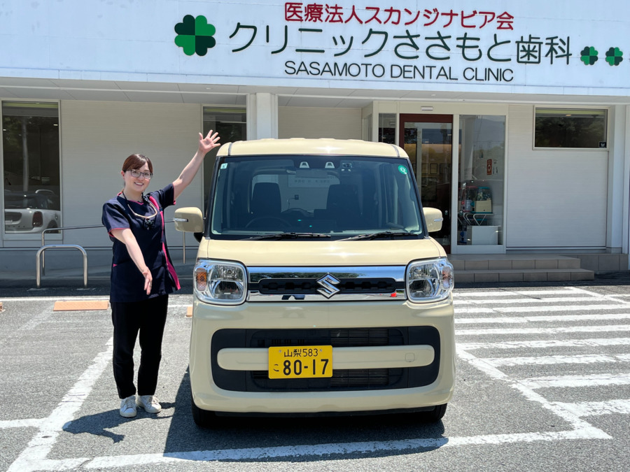 医療法人スカンジナビア会　クリニックささもと歯科（歯科医師の求人）の写真4枚目：新型訪問車両も導入しました。
