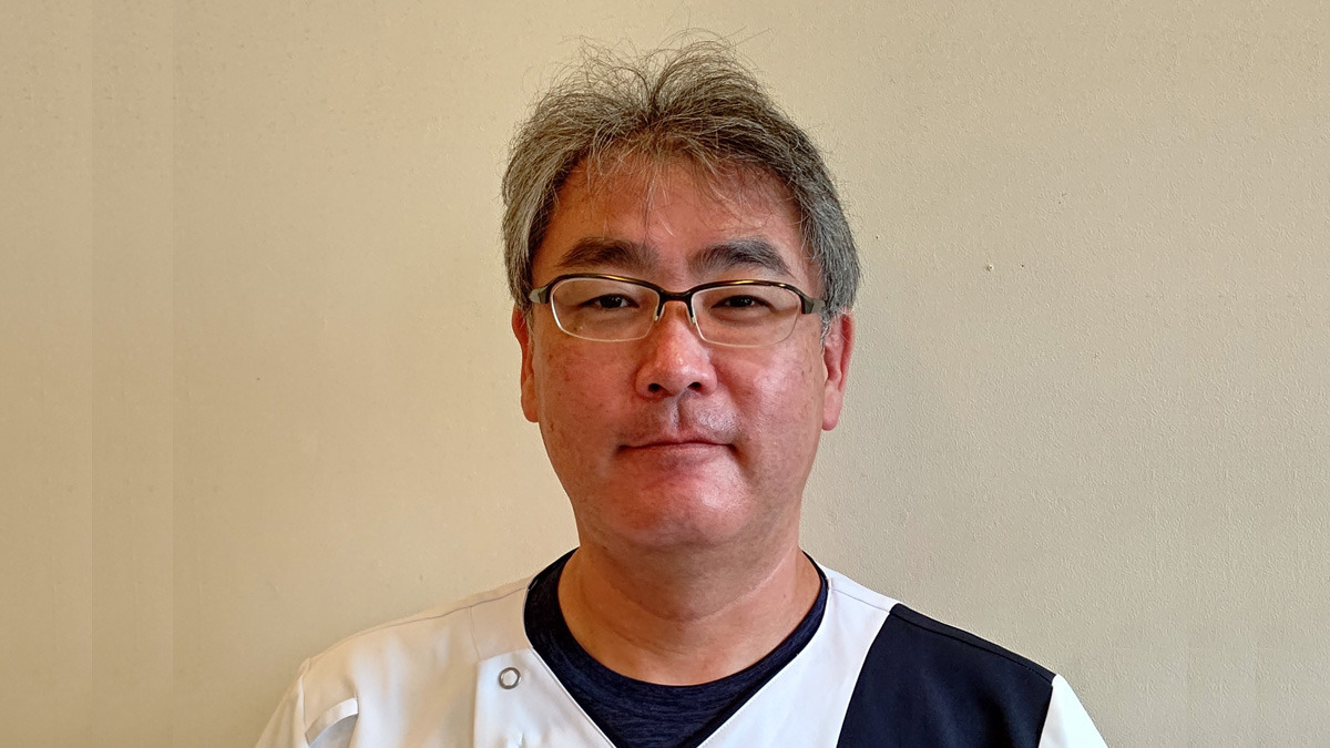 苅田スマイル歯科小児歯科医院（歯科衛生士の求人）の写真2枚目：院長の中野　吉敏です。訪問診療に興味のある方、お待ちいたしております。