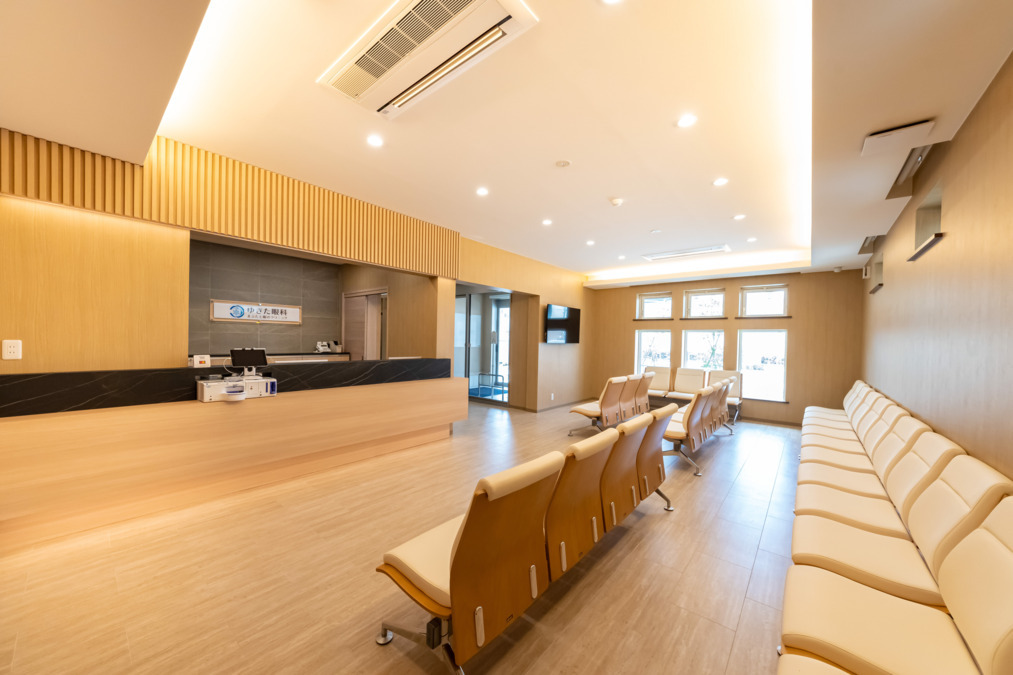 ゆきた眼科 まぶたと眼のクリニックの写真2枚目:院内は明るく清潔です