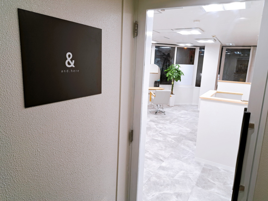 and.here 谷町四丁目店(美容師の求人)の写真3枚目: