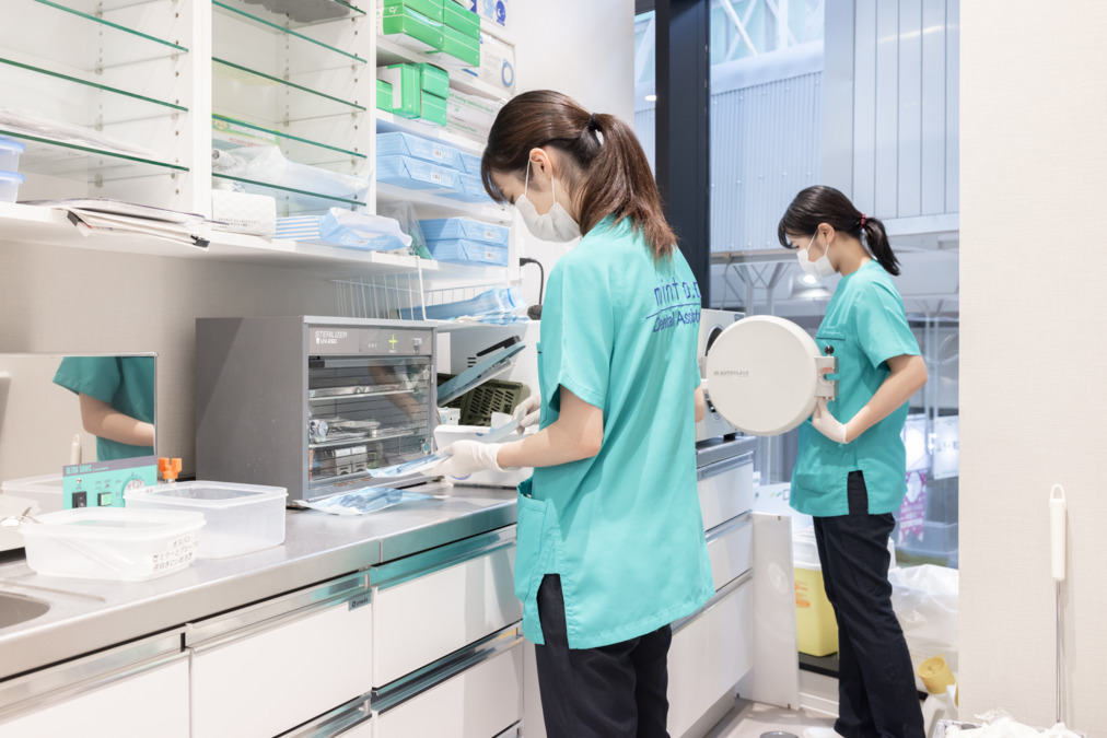 ミント歯科・矯正歯科 大山(清掃/環境整備の求人)の写真2枚目: