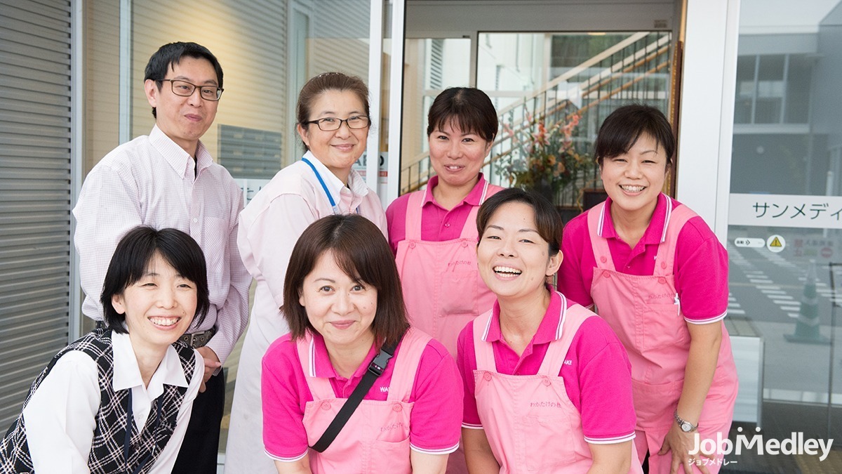 わかたけの杜（介護職/ヘルパーの求人）の写真6枚目：2017年度のパートの方の有給消化率は95%！離職率も低い働きやすい職場です