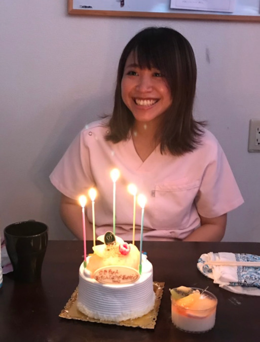 さくら歯科クリニックの写真5枚目：誕生日はお祝いです