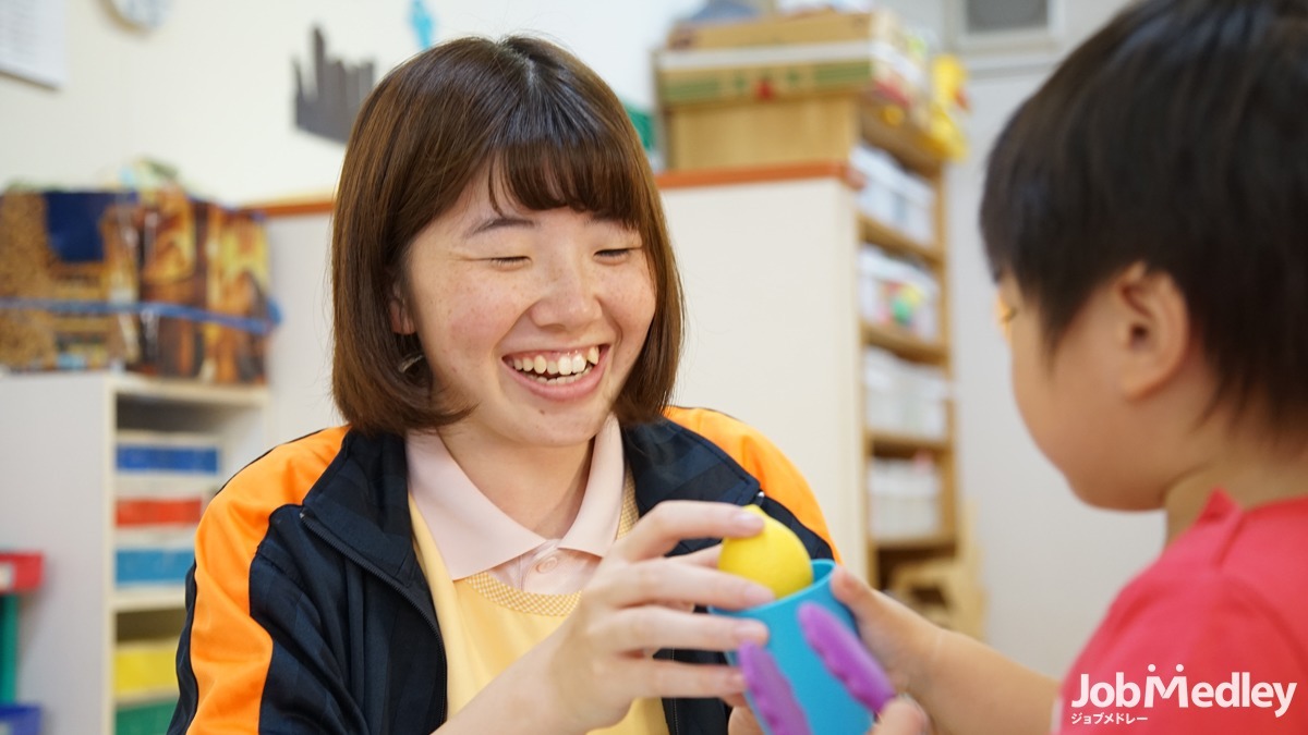 あさひなのはな保育室（保育士の求人）の写真2枚目：やる気を形にできる職場です