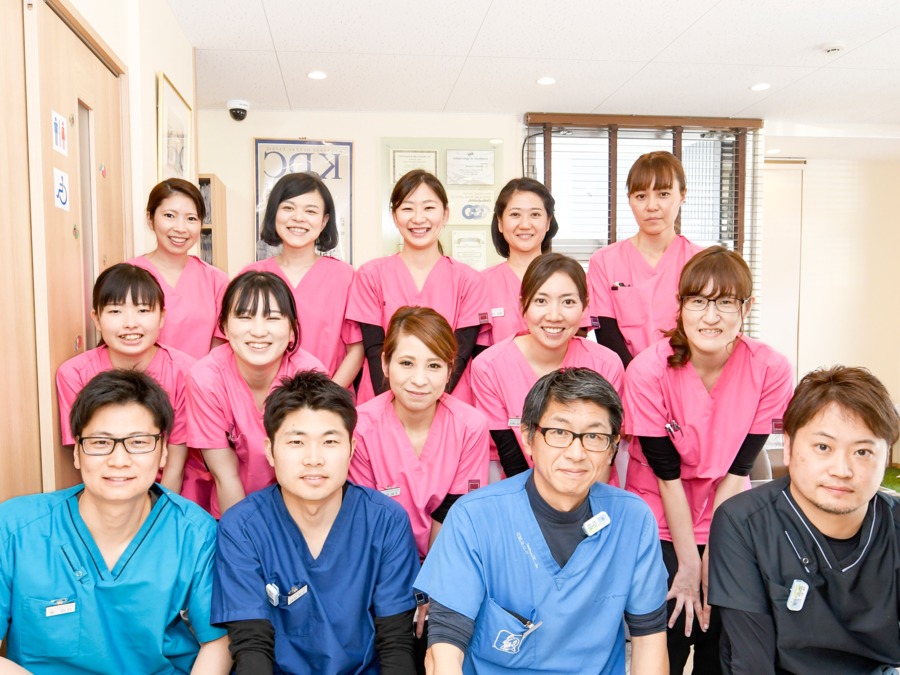医療法人幸の会 かなたにデンタルクリニック(歯科医師の求人)の写真:育休明けに復帰するスタッフがいるほど職種関係なく人間関係はとても良いです。