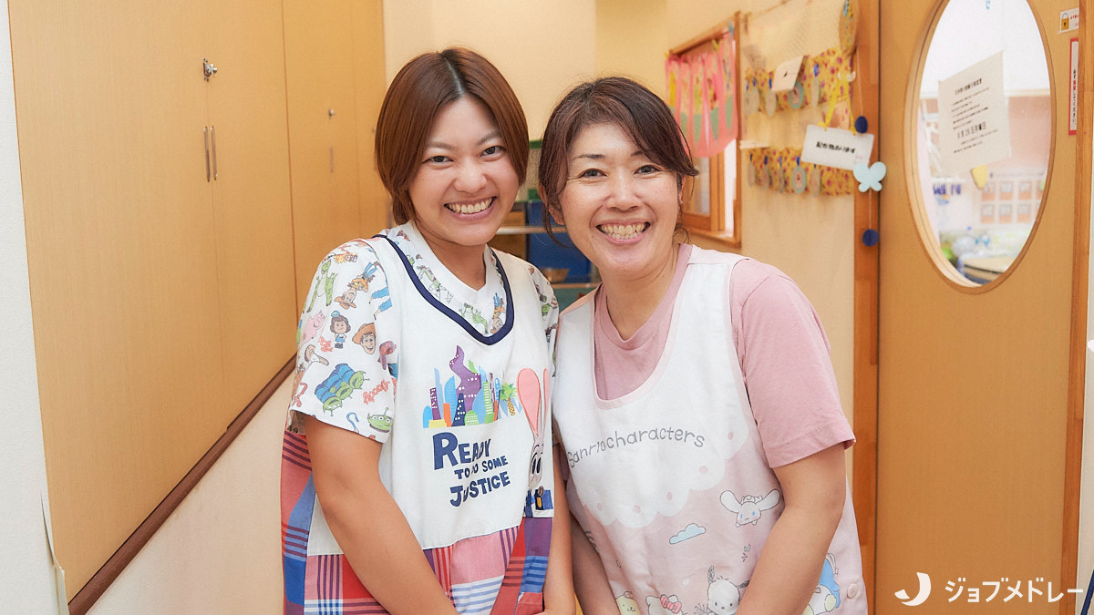 えがおの森保育園・おおもり駅前（保育士の求人）の写真1枚目：明るく和やかな雰囲気が魅力の保育園です＊