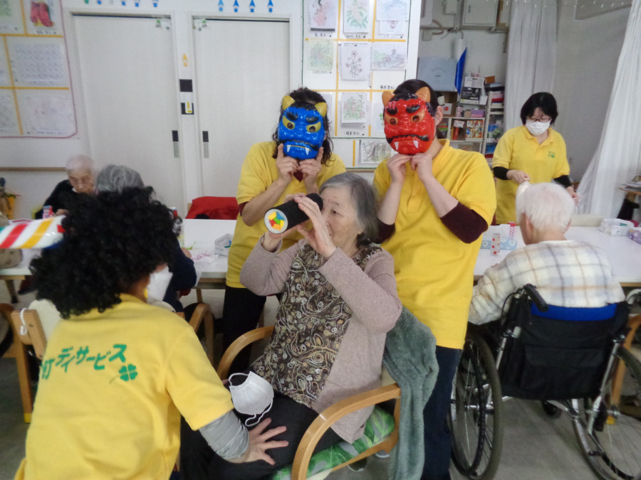 栄町デイサービスの写真3枚目：ご利用者様も職員も皆で楽しくイベントに参加