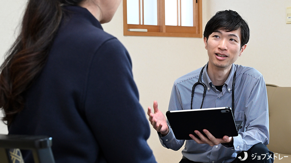 つばき訪問クリニック（看護師/准看護師の求人）の写真3枚目：患者さんに寄り添った看護を行っています