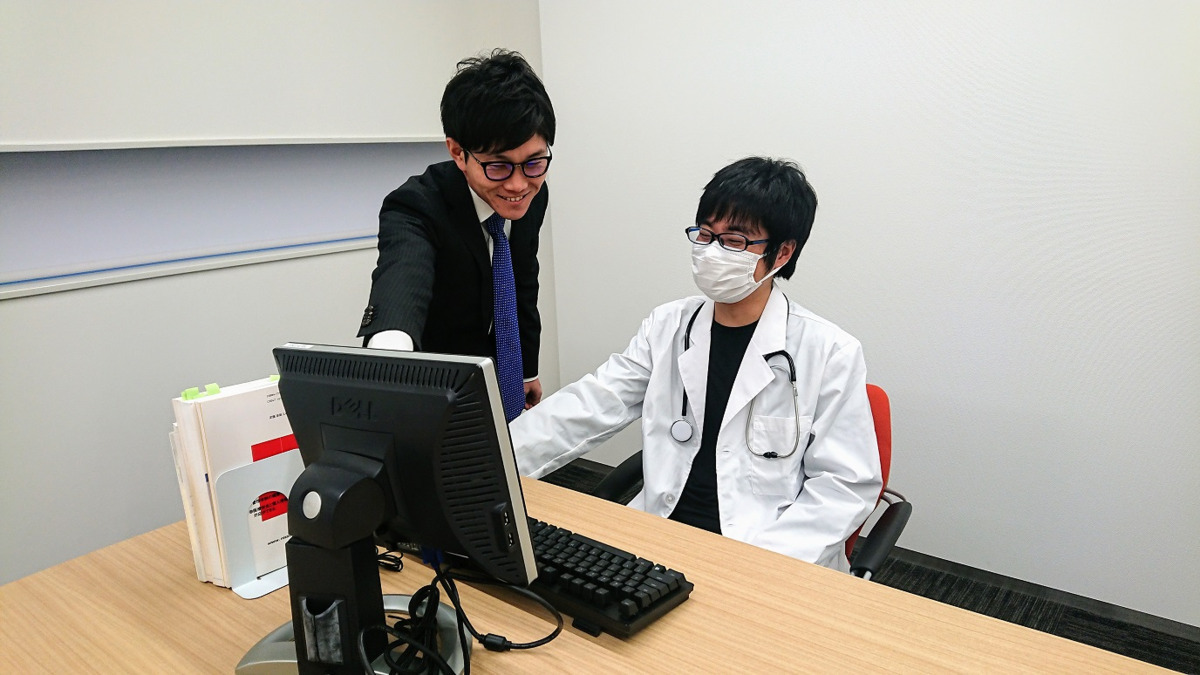 株式会社エスエスサポート（総合職/新卒/その他の求人）の写真5枚目：医療×IT！医療従事者の方と共に働く、社会貢献性の高い仕事です！