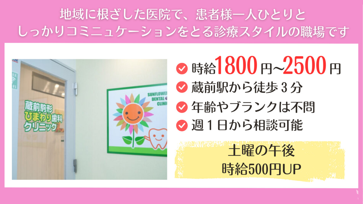 蔵前駒形ひまわり歯科クリニックの写真