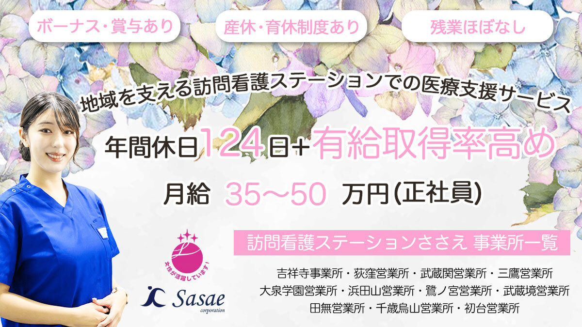 訪問看護ステーションささえ 武蔵関営業所の写真