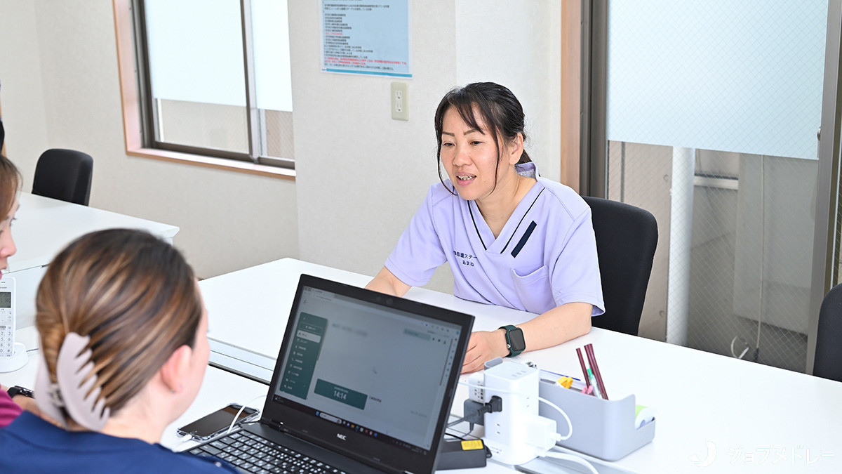 訪問看護ステーションあまねの写真11枚目:一人ひとりの意見を大切にする社風です