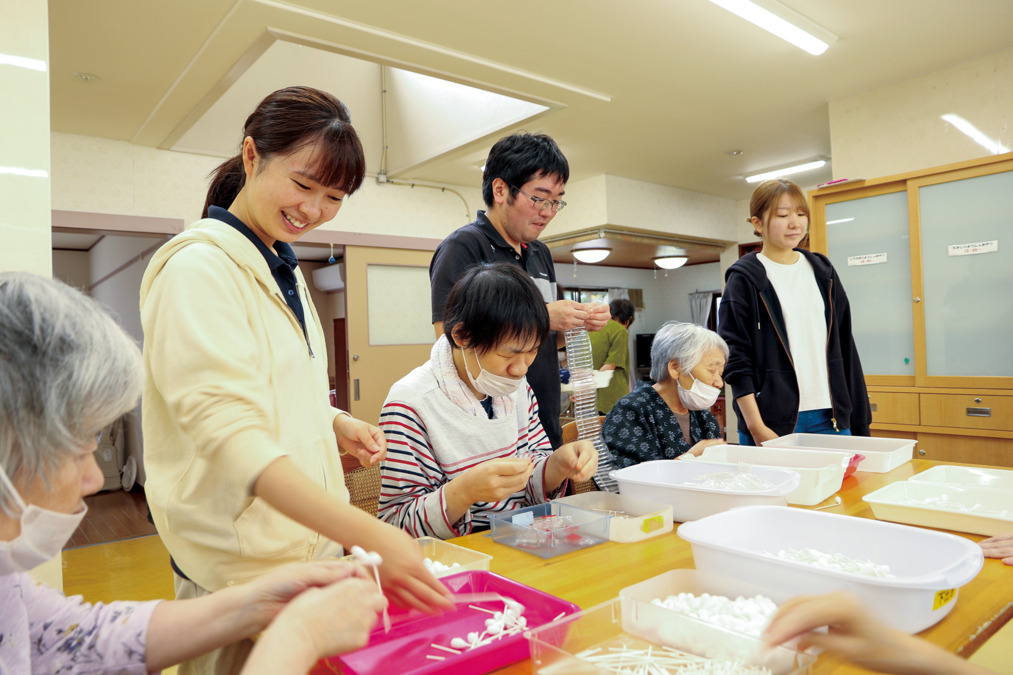 障がい者支援施設 吉城山ゆり園（生活支援員の求人）の写真2枚目：