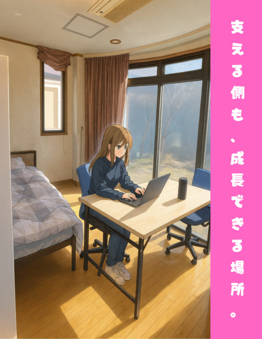 自立援助サービスLUMI【2025年03月オープン】（児童指導員/指導員の求人）の写真3枚目：