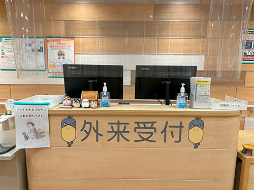 江戸川メディケア病院（総合職/新卒/その他の求人）の写真3枚目：江戸川メディケア病院　外来受付