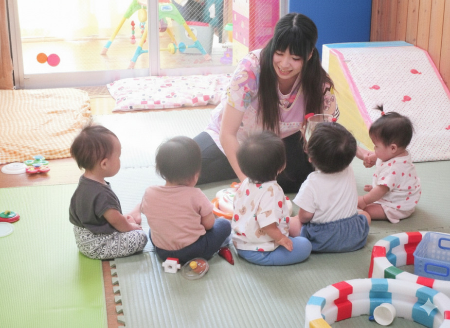 すくすく保育園（保育士の求人）の写真12枚目：地域社会と関わりながら、職員が一人一人の園児に愛情を持って保育に取り組んでいます