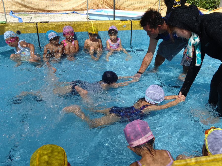 戸川保育園の写真6枚目：プール
